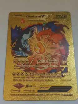 Pokémon Gold Foil Card Lot of 10 Charizard Near Mint (Pokemon TCG) Charizard Lot - Image 11