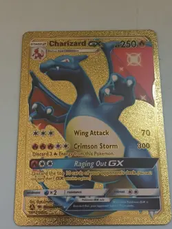 Pokémon Gold Foil Card Lot of 10 Charizard Near Mint (Pokemon TCG) Charizard Lot - Image 13