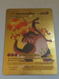 Pokémon Gold Foil Card Lot of 10 Charizard Near Mint (Pokemon TCG) Charizard Lot - Image 5