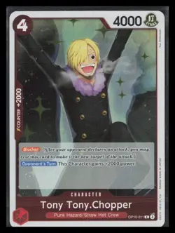 Tony Tony Chopper OP10-011 R Royal Blood - ONE PIECE Card Game English - Image 1