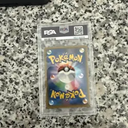 PSA 9 Pokemon Card Red Pikachu 270/SM-P Holo Japanese 20th Promo 2018 - Image 2