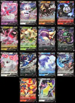 Bulk V & VSTAR Lot (x34 Cards) Sword & Shield Mixed Conditions LP-HP Pokemon TCG - Image 3