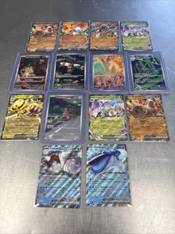 Lot of 14 Pokemon Destined Rivals Ex and IR Cards Pokemon Tcg - Image 1