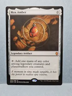 MTG Mox Amber Dominaria Card Regular NM Condition - Image 3