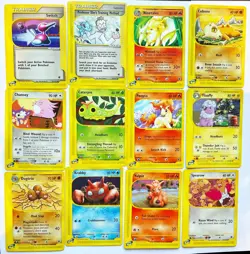 VTG Pokemon TCG Expedition Bulk Lot of 12 Cards PLAYED CONDITION - Image 5