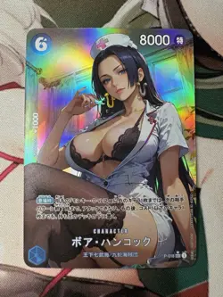 Boa Hancock One Piece 🏴‍☠️ Pirate Goddess Story Waifu Anime Custom Card - Image 1