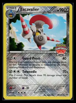 Pokemon Card - Escavalier - 80/101 (Championship Series) Reverse Holo - Image 1