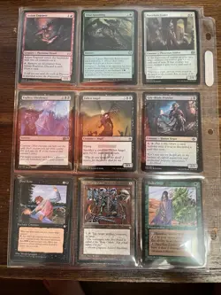 Magic The Gathering Binder Collection Card Lot MTG  Rares - Vintage and Modern - Image 10