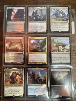 Magic The Gathering Binder Collection Card Lot MTG  Rares - Vintage and Modern - Image 3