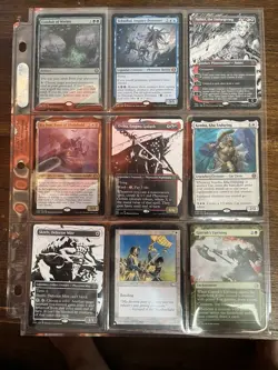 Magic The Gathering Binder Collection Card Lot MTG  Rares - Vintage and Modern - Image 7