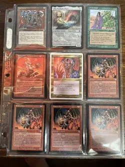 Magic The Gathering Binder Collection Card Lot MTG  Rares - Vintage and Modern - Image 9