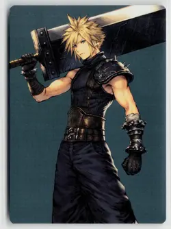MTG Final Fantasy Art Series Cloud, Ex-Soldier x1 NM Art Card - Image 3