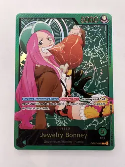 Jewelry Bonney OP07-019 SPR Leader EB02 25th Collection One Piece Card English - Image 1