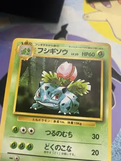 Pokémon TCG Bulbasaur Cosmo Holo Promo+base & Ivysaur Japanese X3 Card Lot NM/LP - Image 11
