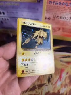 Pokemon Card Card Rocket's Zapdos Gym Challenge 1998 Holo Wotc Japanese Exc - Image 14