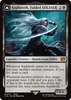 Sephiroth, Fabled SOLDIER Final Fantasy Regular - Image 1