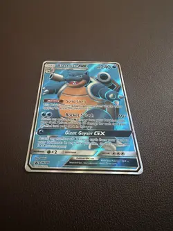 Pokémon TCG Blastoise GX Holo Ultra Rare SM189 PROMO Holo Card 2019 Foil - Image 11