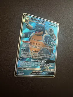 Pokémon TCG Blastoise GX Holo Ultra Rare SM189 PROMO Holo Card 2019 Foil - Image 2