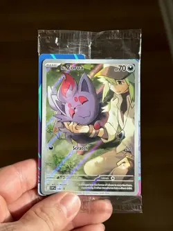 N's Zorua Svp189 ETB Promo card Pokémon TCG Journey Together Sealed - Image 3