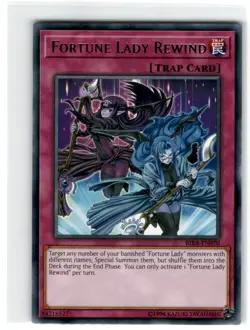 Yu-Gi-Oh! Fortune Lady Rewind Rare RIRA-EN070 Lightly Played Unlimited - Image 3