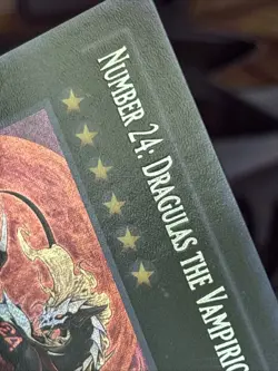 Number 24: Dragulas the Vampiric Dragon DRL3-EN022 1st Edition Secret Rare LP - Image 2