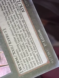 Number 24: Dragulas the Vampiric Dragon DRL3-EN022 1st Edition Secret Rare LP - Image 9