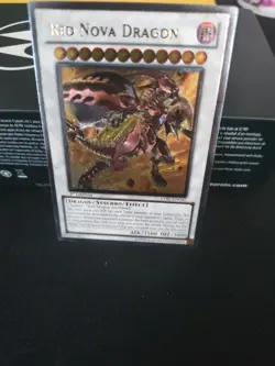 Yu-Gi-Oh! Red Nova Dragon 1st Edition Ultimate Rare STBL-EN042 LP - Image 1