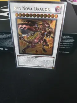 Yu-Gi-Oh! Red Nova Dragon 1st Edition Ultimate Rare STBL-EN042 LP - Image 5