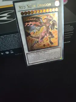 Yu-Gi-Oh! Red Nova Dragon 1st Edition Ultimate Rare STBL-EN042 LP - Image 6