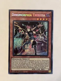 Yu-Gi-Oh! TCG Dinomorphia Therizia Battle of Chaos BACH-EN009 1st Edition… - Image 1