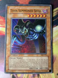 Toon Summoned Skull MRL-073 MP-DMG 1st Edition Ultra Rare Yu-Gi-Oh! TCG - Image 8