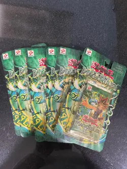 Konami 1996 Yugioh Magic Ruler 9 Card Trading Card Game Pack - Image 3