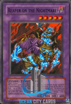 Yugioh Reaper On the Nightmare PGD-078 Super Rare HP - Image 1