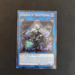 Yugioh! Gorgon of Zilofthonia DUAD-EN050 1st Edition Secret Rare (in-hand) NM+ - Image 5