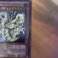 Yugioh! Cyber Twin Dragon CRV-EN035 Ultimate Rare 1st Edition NM - Image 2