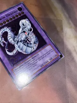 Yugioh! Cyber Twin Dragon CRV-EN035 Ultimate Rare 1st Edition NM - Image 7