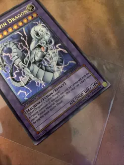 Yugioh! Cyber Twin Dragon CRV-EN035 Ultimate Rare 1st Edition NM - Image 9