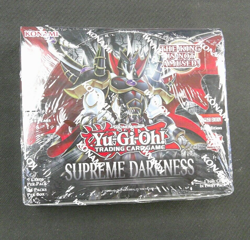 YuGiOh! Supreme Darkness Booster Box Factory Sealed 24 Packs English 1st Ed A - Image 3