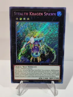 Yugioh Stealth Kragen Spawn BROL-EN031 Secret Rare 1st Ed NM - Image 1