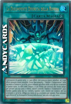 THE DISRUPTIVE DEITY OF RUIN • Ultra R • MP22 IT274 • 1Ed • YUGIOH! - Image 2