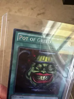 yugioh Pot Of Greed LCYW-EN059 1st Ed Secret Rare Near Mint - Image 5