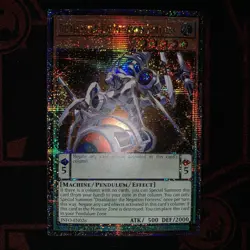 1x Yu-Gi-Oh! Disablaster the Negation Fortress INFO-EN026 Quarter Century SR NM - Image 3