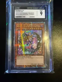 Dark Magician Girl (3rd Art) (Quarter Century Secret Rare) RA04-EN107 Quarter Century Stampede 1st Edition - Image 4