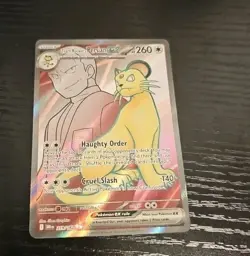 Pokemon Team Rockets Persian EX Destined Rivals Card 219/182 NM Condition - Image 1