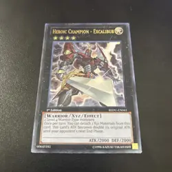 Heroic Champion - Excalibur REDU-EN041 Ultimate Rare 1st Edition Yugioh Card NM - Image 3