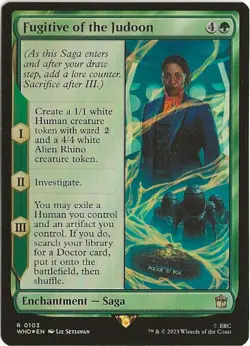 Fugitive of the Judoon 103 Rare MTG Universes Beyond: Doctor Who NM/M BBC - Image 1