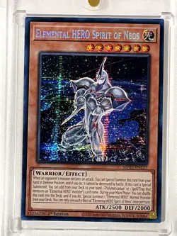 Yugioh Elemental HERO Spirit Of Neos MP23-EN117 Secret Rare 1st Ed NM - Image 1