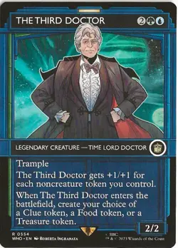 The Third Doctor 554 Rare MTG Universes Beyond: Doctor Who NM/M BBC - Image 1