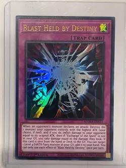 Blast Held by Destiny MAMA-EN031 Yu-Gi-Oh! TCG Ultra Rare 1st Edition FOIL - Image 1