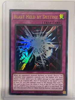 Blast Held by Destiny MAMA-EN031 Yu-Gi-Oh! TCG Ultra Rare 1st Edition FOIL - Image 2